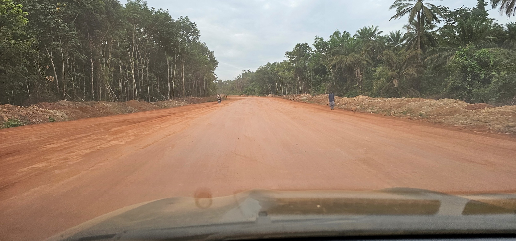 Liberia Red Dirt Road Infrastructure